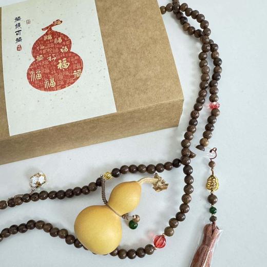 把福戴在身上【杨幂同款葫芦手机链】妥妥的国风氛围感神器✨天然木质珠串搭配小巧葫芦！把“福禄双全”的美好寓意戴在身边 商品图2