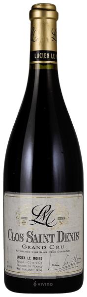 Lucien Le Moine Clos Saint Denis Grand Cru 2022 750Ml 光明僧侣圣丹尼园红葡萄酒 商品图0