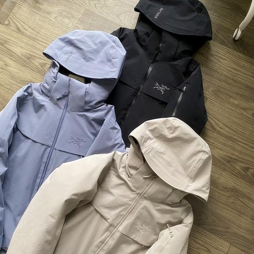 袅家GTX 750蓬鹅绒Logo徽标防水保暖连帽滑雪羽绒服 商品图4