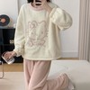 【GZ】无忧购半边绒可爱套头睡衣套装家居服 （截单后3-5天发货) 商品缩略图2