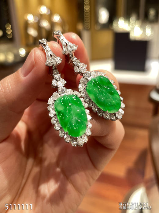 5111111、叶子耳坠。具体价格微信咨询 商品图2