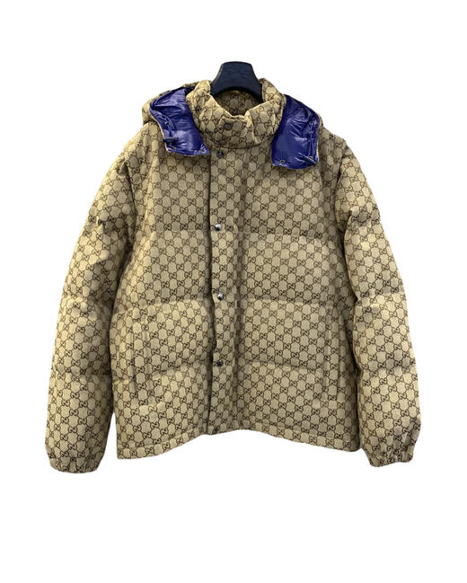 男款帆布可拆卸袖帽羽绒服zh012 商品图0