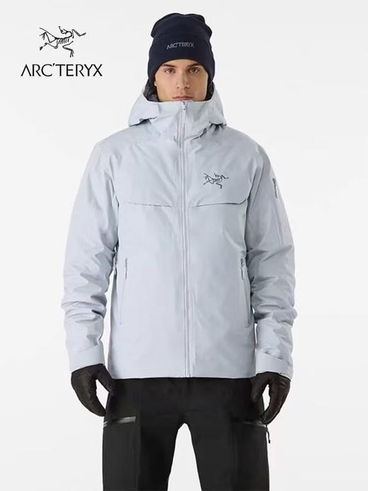 袅家GTX 750蓬鹅绒Logo徽标防水保暖连帽滑雪羽绒服 商品图2