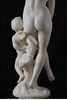 独角鹿西洋古董1890年代法国雕塑家Émile Boisseau签名出品卡拉拉大理石雕塑「维纳斯与丘比特Venus and Amor」 商品缩略图8