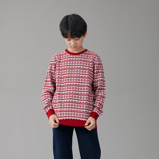 🎁【满赠活动】MOKA莫卡·禧（节日派对系列）套头毛衣 商品图0