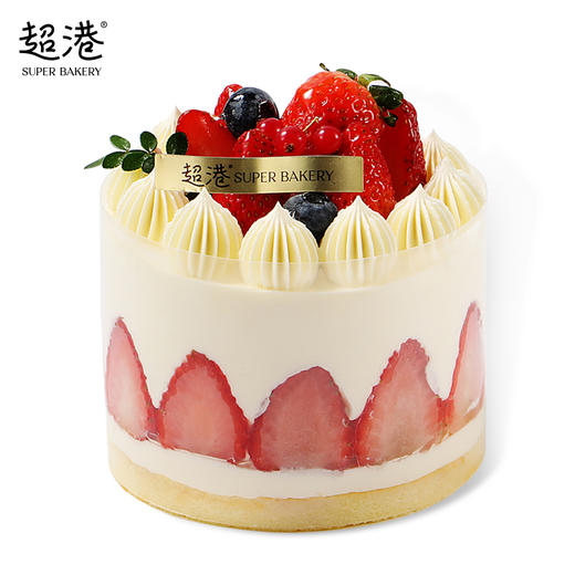 【遇见莓好】草莓裸蛋糕 4吋蛋糕 商品图0