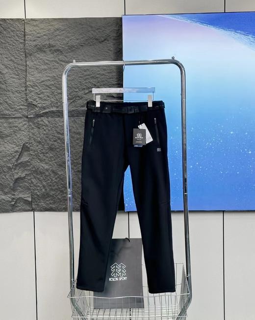 D112019加绒款！2025休长裤男款户外防腰带直筒长裤 商品图6