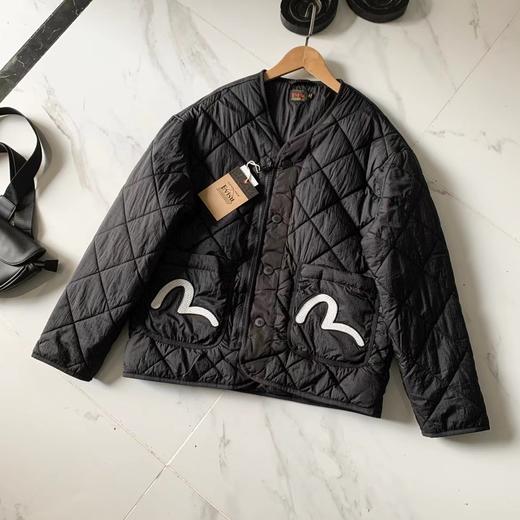 D112009秋冬款小M格子纹圆领羽绒棉夹克外套男女同款 商品图5