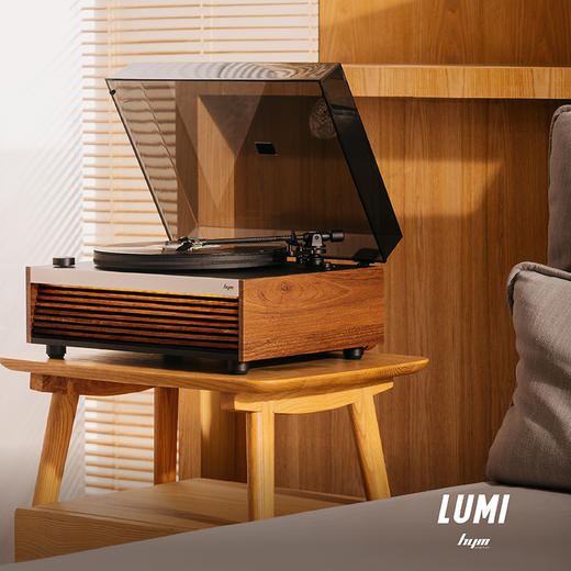 HYM/嘿哟 LUMI黑胶唱机（随机赠送唱片） 商品图1