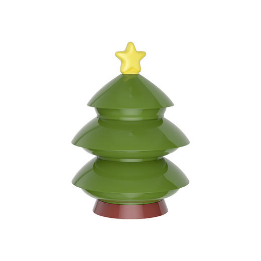 【圣诞多层糖果盒】圣诞节春节年货糖果盘果篮 多层分格零食圣诞树糖果盒 客厅盘子 商品图4