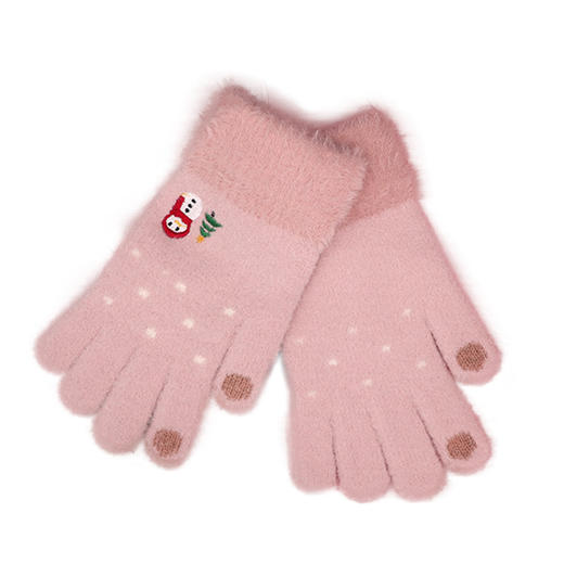 【9.9抢雪人可触屏保暖手套，6色可选】三重锁温不冻手 加厚绒毛+锁温里衬+防风外层 ，食指/拇指特殊导电面料，打字、刷视频、付款响应快，男女同款 商品图5