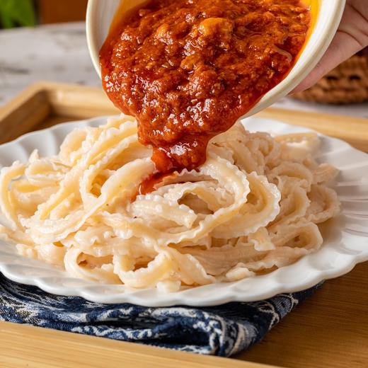 逮虾记虾肉做的面|一碗面≈5只黑虎虾！肉酱浓郁，一口Q弹劲道，满满蛋白质 商品图3