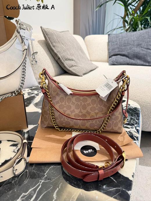 D112050复古又时髦百搭通勤约会都OK金属链条腋下包 商品图1