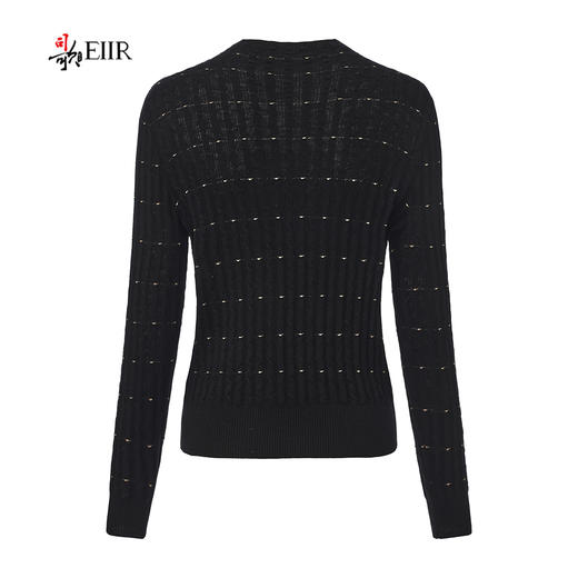 司歌小立领毛衣收腰绵羊毛女套头G92G3996 商品图3