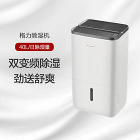 GREE格力 除湿机 DH40FPA1A(WIFI)  40L/日除湿量 双变频除湿 劲送舒爽