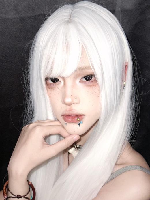 EgguncleLens旗下 ·恐怖游轮&窥视之茧· 14.5mm白狮参考着色大直径  日抛4片 商品图3