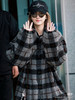 1120-2 月底发 独家圆正 白露同款 miu摇粒绒 拉链格子外套 我穿S宽松合适 商品缩略图0