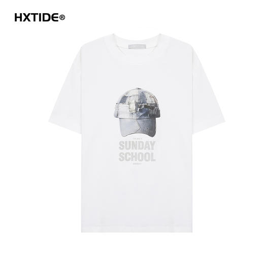 【新品上新】HX 秋季圆领短袖T恤C102530014101 商品图0