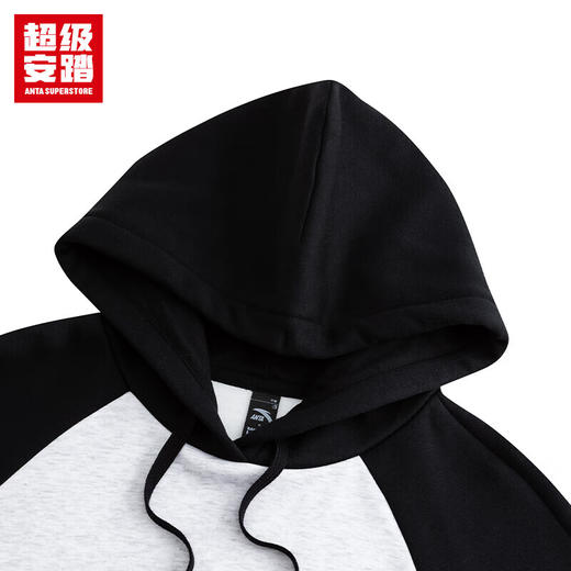 超级安踏ZANMANG LOOPY联名丨连帽卫衣女士秋冬加绒时尚套头衫162548727U 商品图4