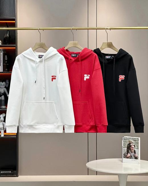 D112023年兽系列银狐绒圆领套头卫衣休闲情侣款 商品图0