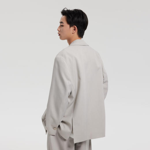 MODE COMMUTER | MC冬季通勤时尚纹理西装夹克单西男MCE113173D 商品图3