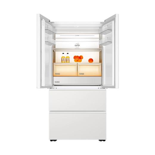 麦浪9系-海尔冰箱BCD-578WGHFD1BYAU1 风吹麦浪设计高端分区收纳 全空间保鲜 594mm专业超薄零嵌 双系统双杀菌 商品图3