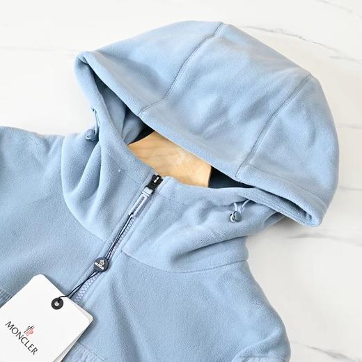 D112006冬季新款摇粒绒拼接轻薄连帽羽绒服男女同款 商品图13