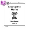 【中商原版】英国原版CGP 小学2年级 KS1数学+心算练习册2册 6-7岁 KS1 Year 2 Maths & Mental Maths Workout 商品缩略图1