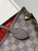 秋冬特惠💰1190 渠道级LV【全钢五金 MB163c01变码芯片】te级LV 全套包装 N41359咖啡格红内里 NEVERFULL 小号手袋 Neverfull 小号手提包 商品缩略图5