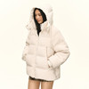 Ariseism 美式复古设计感可脱卸帽羽绒服女冬季新款保暖外套 商品缩略图1