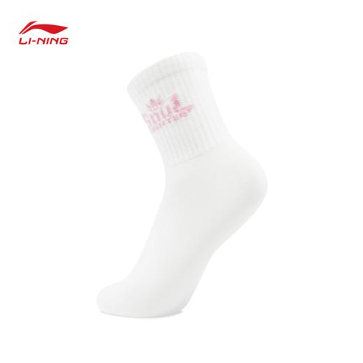李宁 x LPL联名系列抗菌中袜三双装AWLV075 商品图9