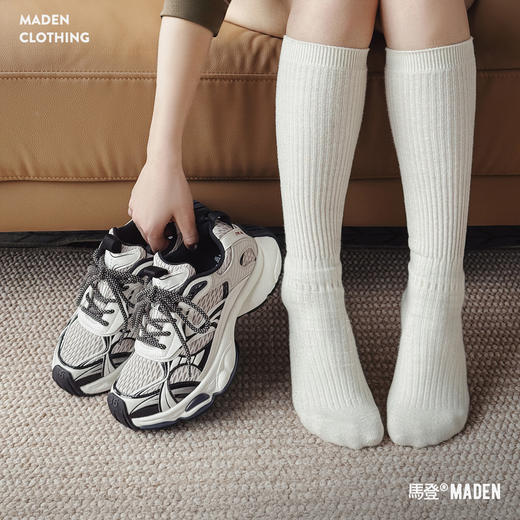 马登复古灰色曼哈顿网面增高厚底透气老爹鞋子软底运动休闲鞋女士 商品图0