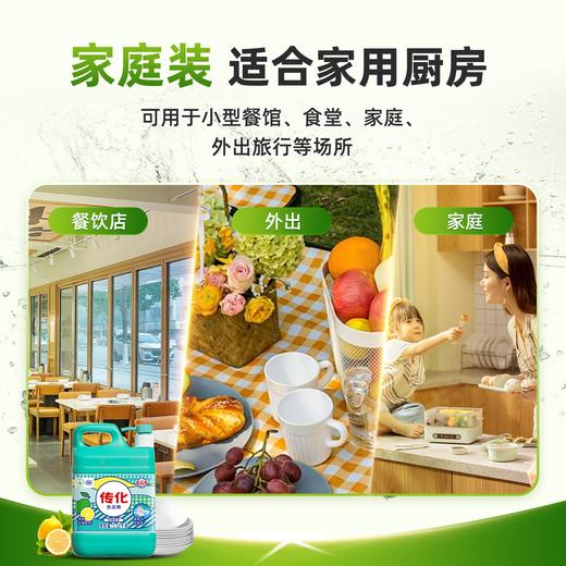 传化1.31kg经典柠檬洗洁精 商品图3