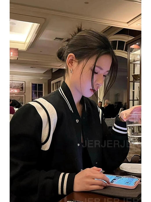 【秒杀价已调 直接拍】必够清单首选 PSAINT  LAURENT  TEDDY 男女同款 90%羊毛棒球服 夹克 外套 商品图6