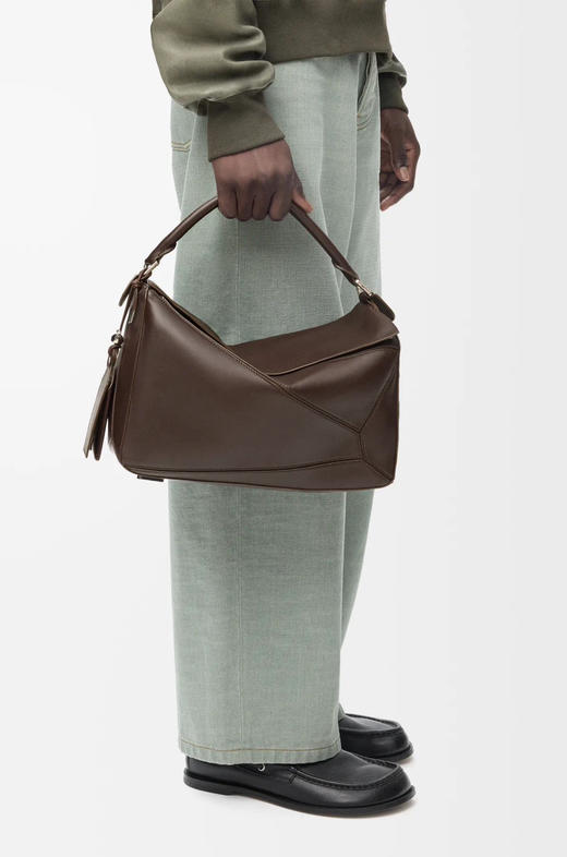 秋冬特惠💰1600 原单罗意威 LO℮w℮ 新款 大号纳帕羊皮革 Featherlight Puzzle 手袋652567 商品图10