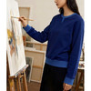裁缝学苑AH95撞色假两件卫衣纸样女装新款圆领拼接百搭上衣服装打板 商品缩略图1