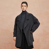 QH926斯尔丽2025新款韩版廓形慵懒风一手长女式羊毛大衣 商品缩略图8