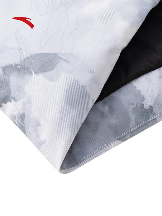 安踏（ANTA）六度芯羽绒服 防泼水防寒羽绒男女同款冬季满印外套172547904 商品图5