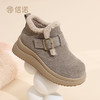 信诺妈妈棉鞋软底舒适加绒保暖勃肯鞋毛毛鞋雪地靴女2025冬季新款X5M126-188 商品缩略图2