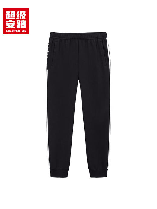 超级安踏运动裤男女同款秋季双条纹复古空气层舒适休闲长裤子172538301U 商品图3