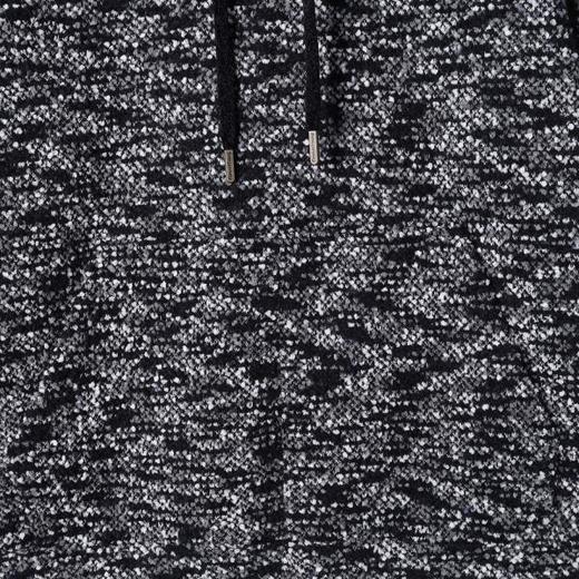 SDSA男士秋冬新款痞帅男装简约撞色小香风抽绳连帽卫衣百搭上衣 商品图2