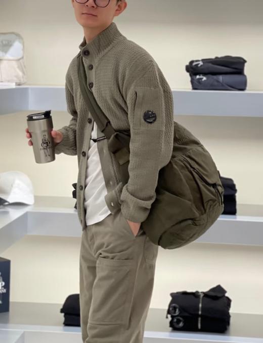 男款纽扣针织开衫毛衣zh 商品图3