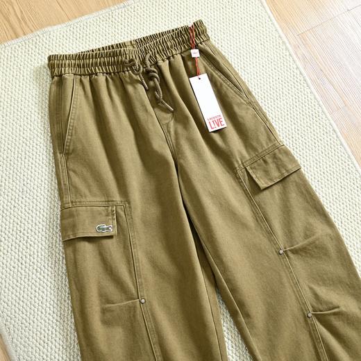 D112051秋季新款男士松紧腰弯刀工装休闲长裤 商品图6