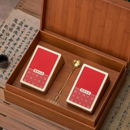 礼韵天成【红.2听+茶勺】38元1套.整箱14套 商品图2