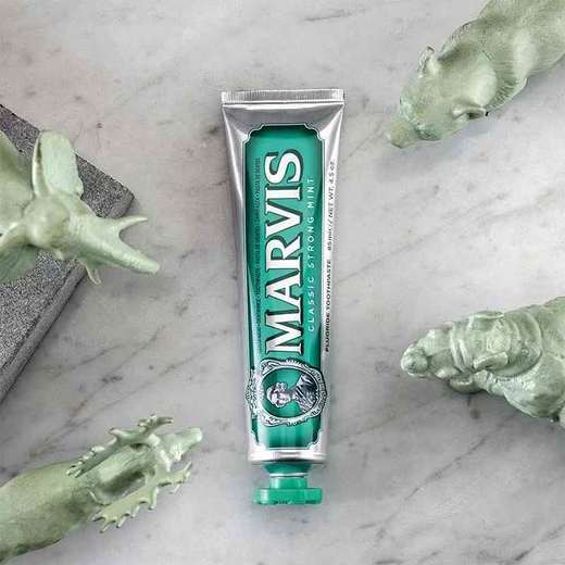 玛尔仕强力薄荷牙膏85ml 劲爽薄荷唤醒口腔110386 商品图1