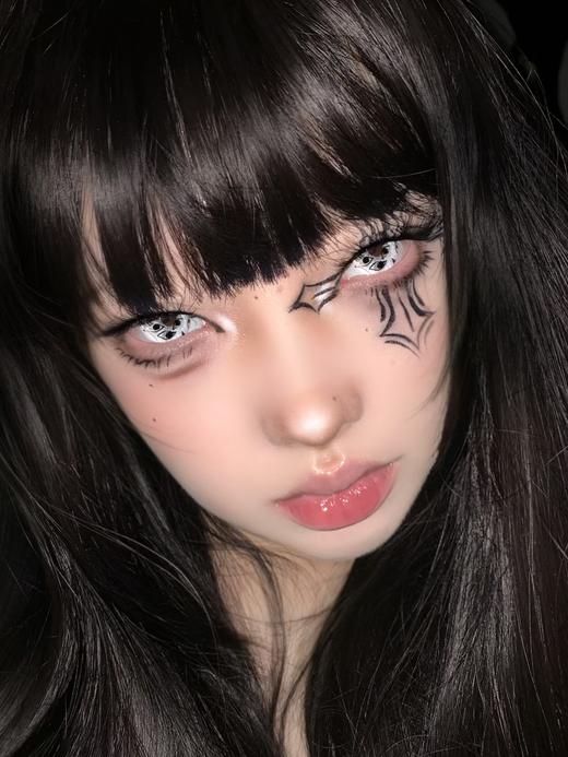 EgguncleLens旗下 ·恐怖游轮&窥视之茧· 14.5mm白狮参考着色大直径  日抛4片 商品图10