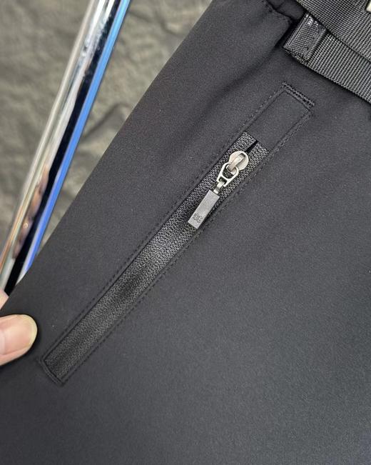 D112019加绒款！2025休长裤男款户外防腰带直筒长裤 商品图8