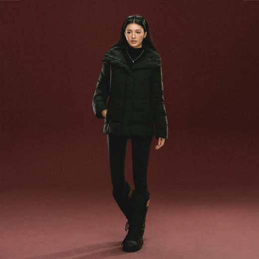 Ariseism 美式复古设计感中长款羽绒服冬季新款上衣 商品图3