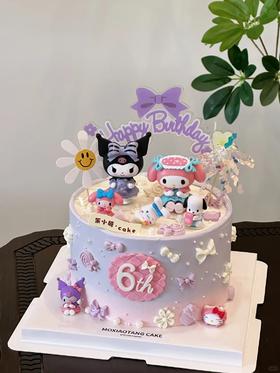【周年庆精选】库洛米美乐蒂可爱卡通蛋糕