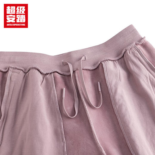 超级安踏加绒运动裤女裤秋冬保暖跑步训练束脚卫裤休闲长裤子女162547308U 商品图2